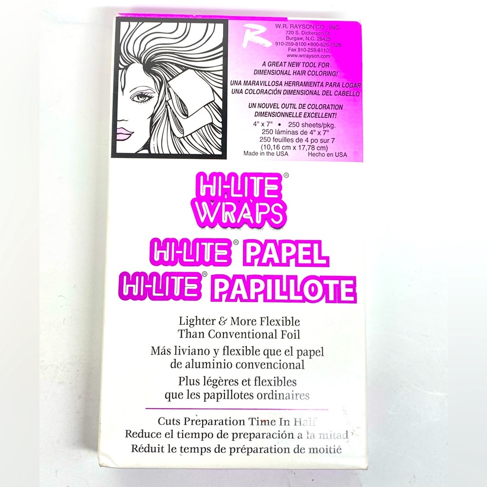 W.R RAYSON CO. HI-LITE WRAPS 4x7 250/PK